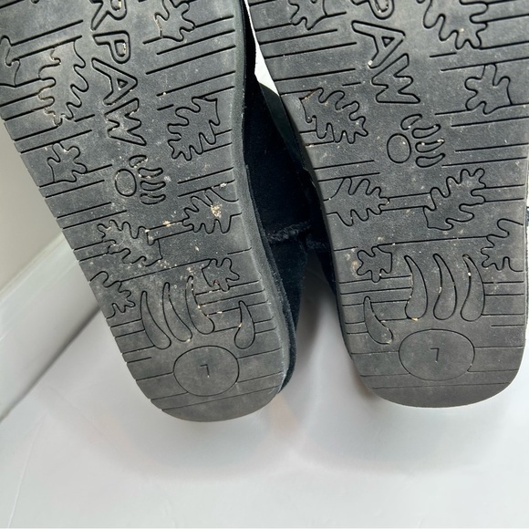 Bearpaw black suede boots‎ size 7 - Picture 6 of 12